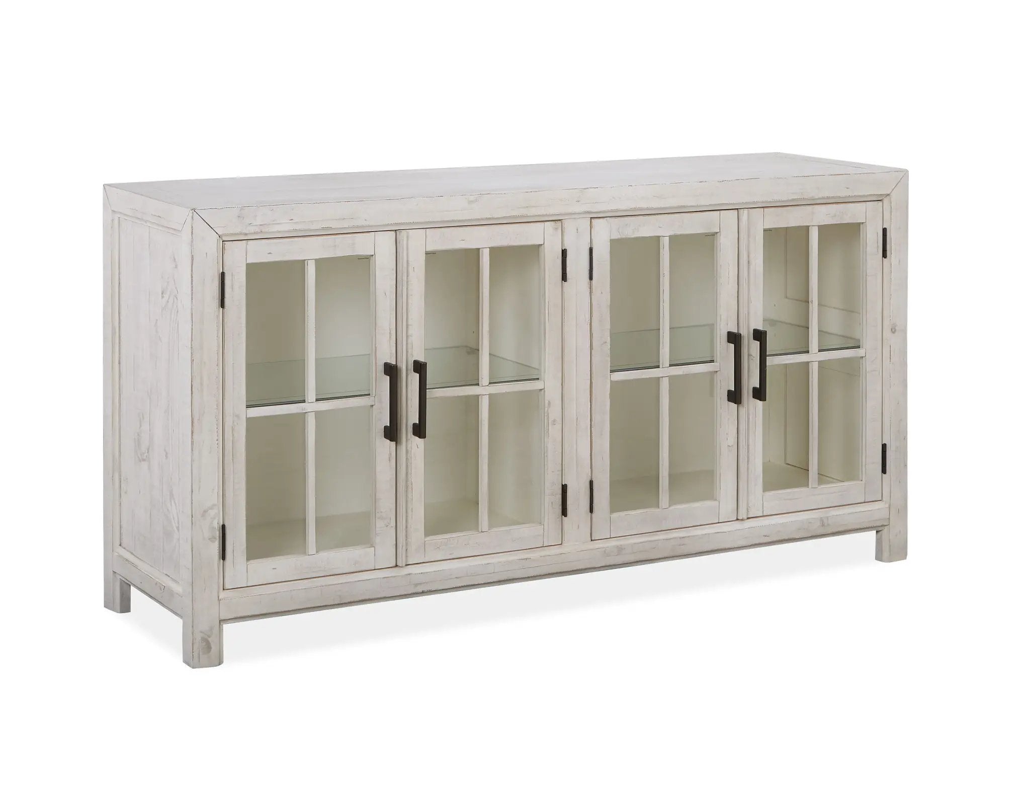 Bronwyn - Buffet Curio - Alabaster by Unique Piece Furniture
