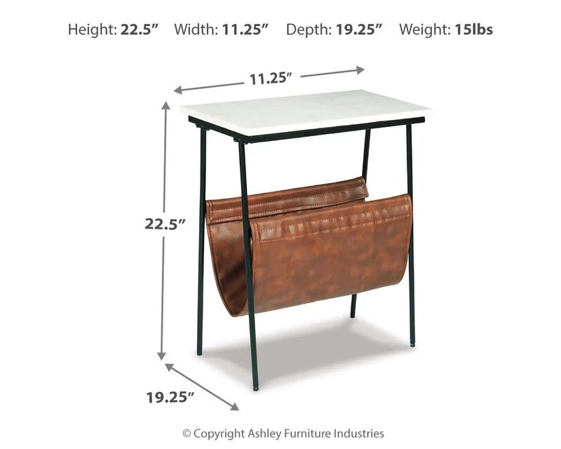 Etanbury - Accent Table - Brown / Black / White by Unique Piece Furniture