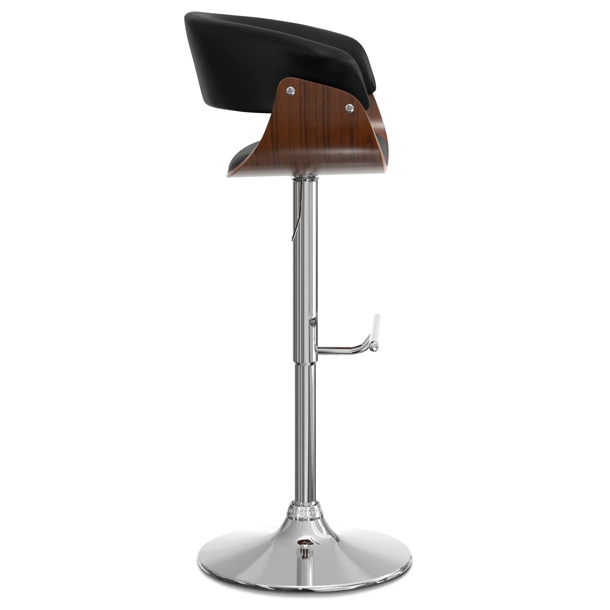 Sheldon - Upholstered Adjustable Swivel Bar Stool by Unique Piece Furniture