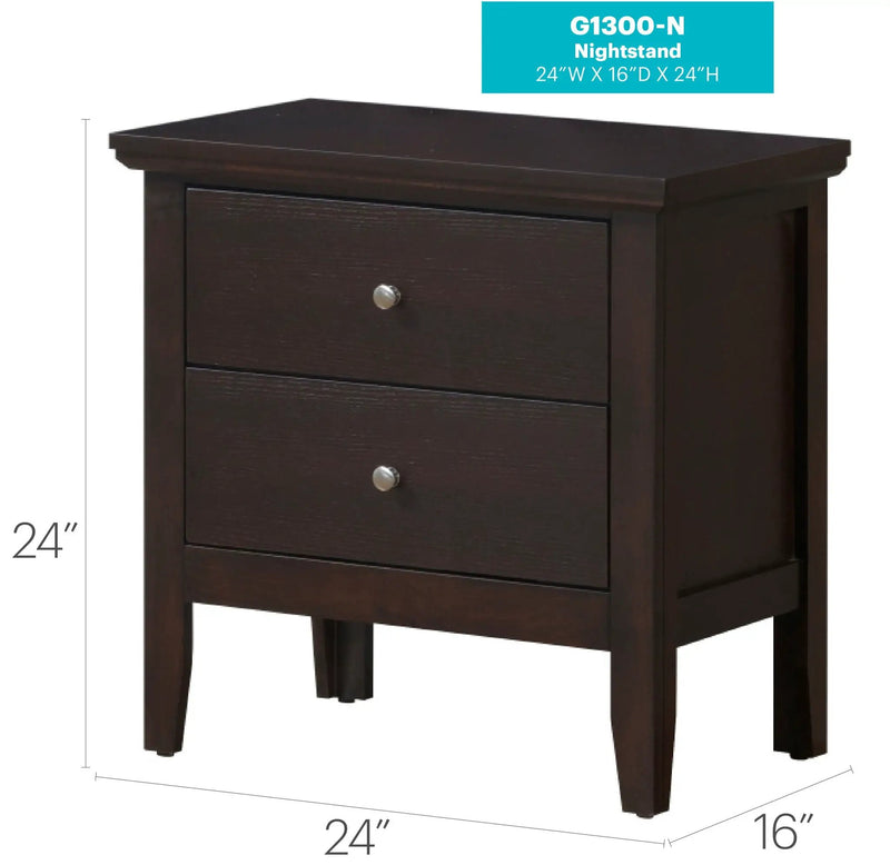 English Dovetailed Drawers Nightstand by HouseOfZazla