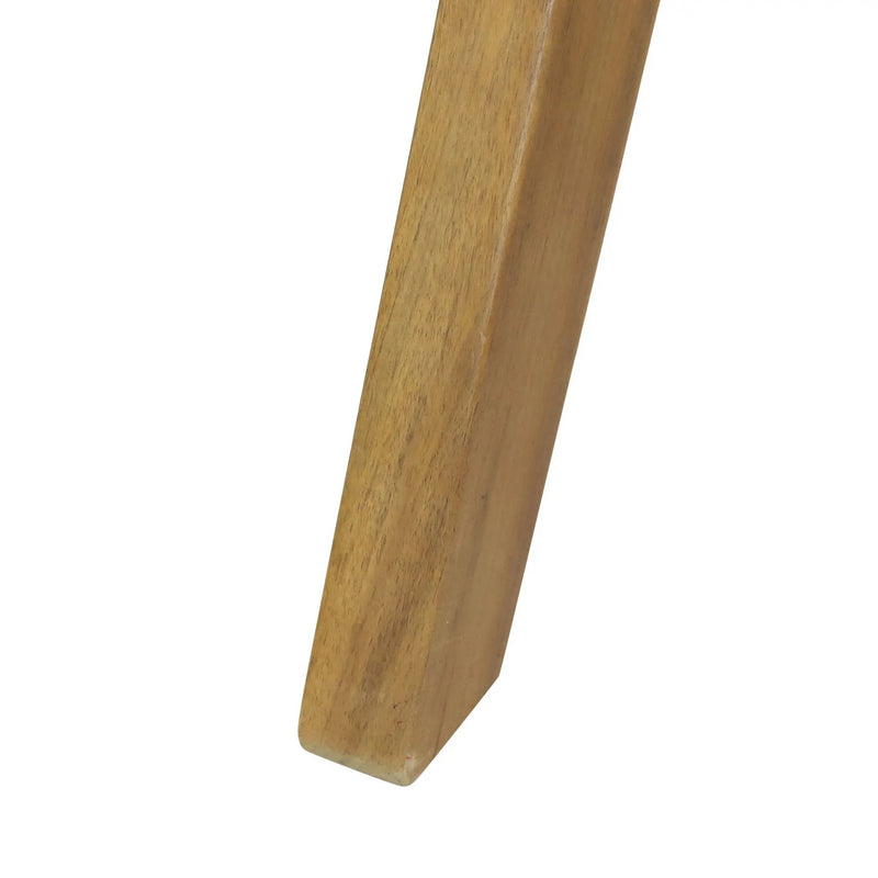 Stamford Outdoor Bistro Table Acacia Wood X-Base Teak by HouseOfZazla