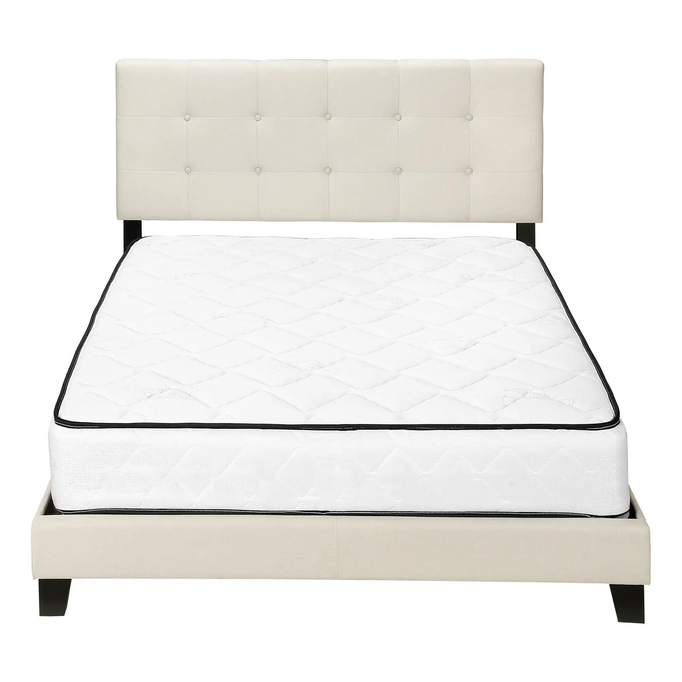 Bed, Upholstered, Frame Only, Transitional by Unique Piece Furniture