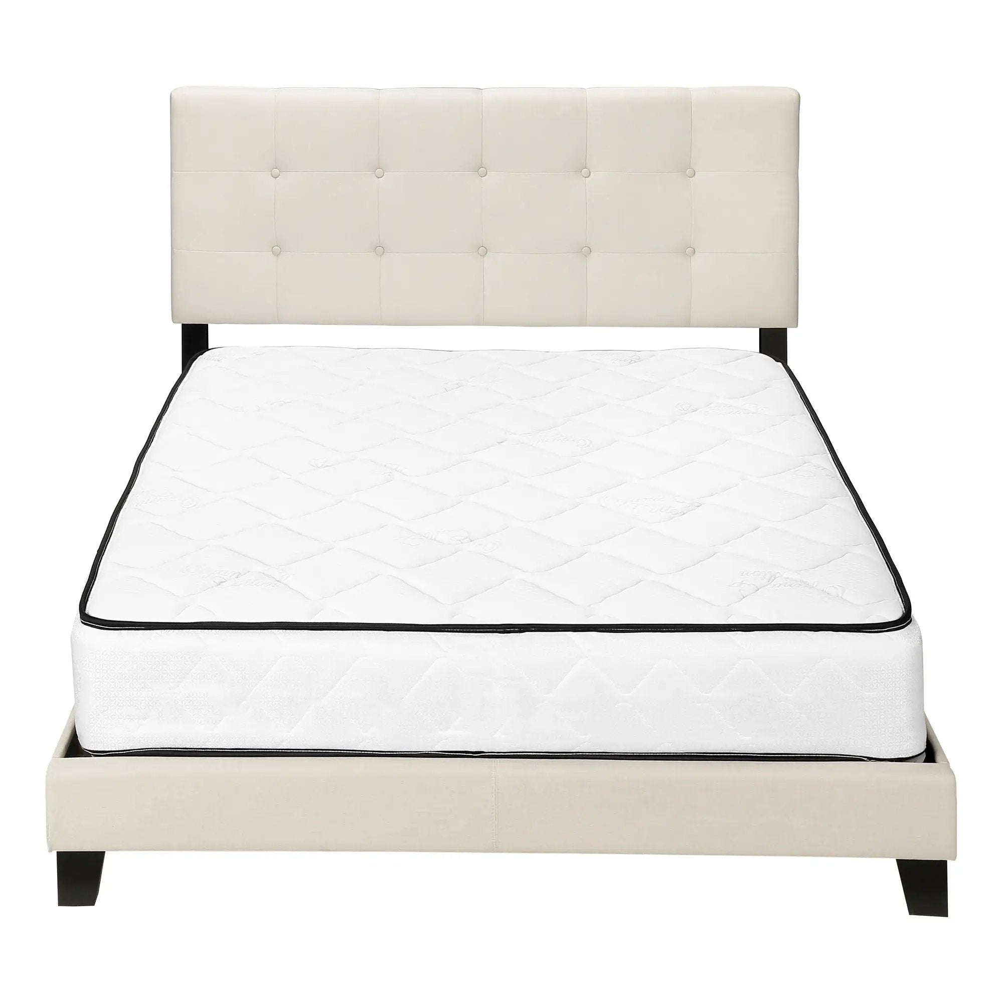 Bed, Upholstered, Frame Only, Transitional by Unique Piece Furniture