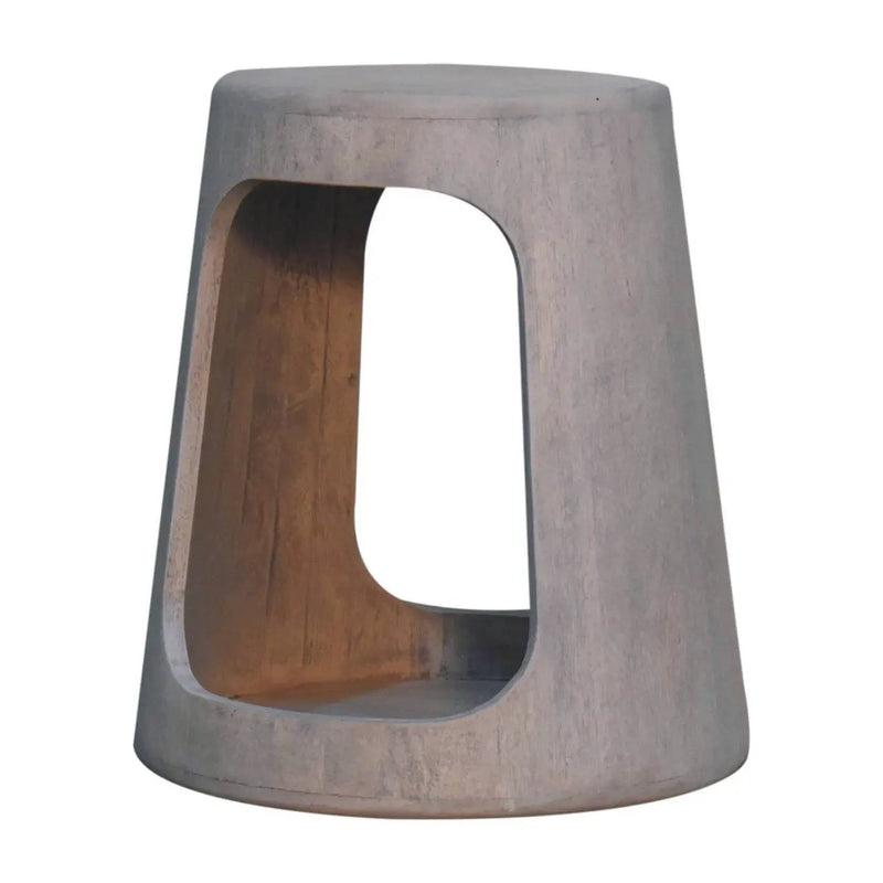 Open Side Table - Gray Ash by HouseOfZazla