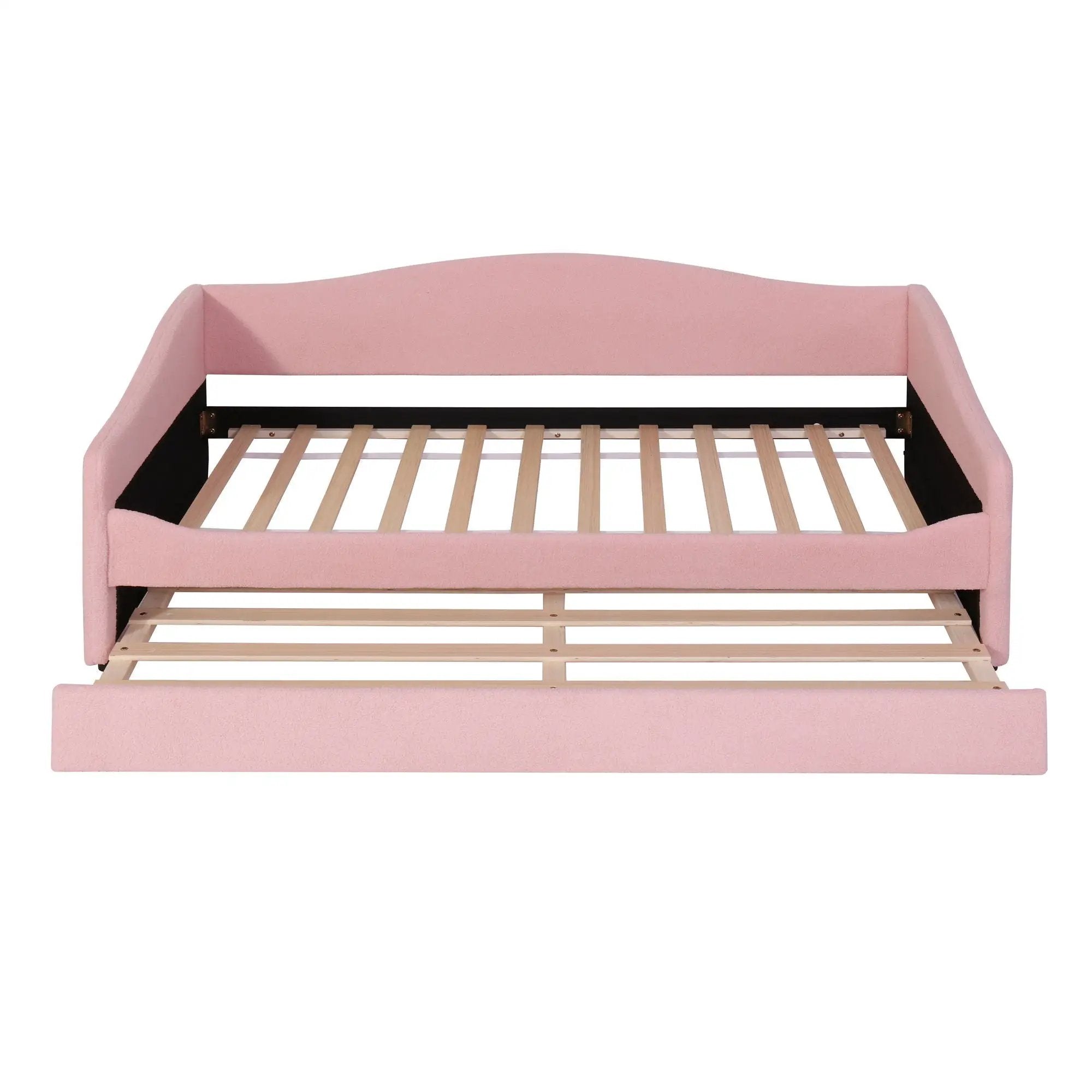Design Upholstered Daybed With Light And Trundle by Unique Piece Furniture