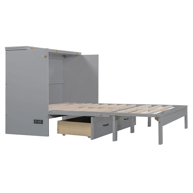 Murphy Bed With Large Drawers by HouseOfZazla