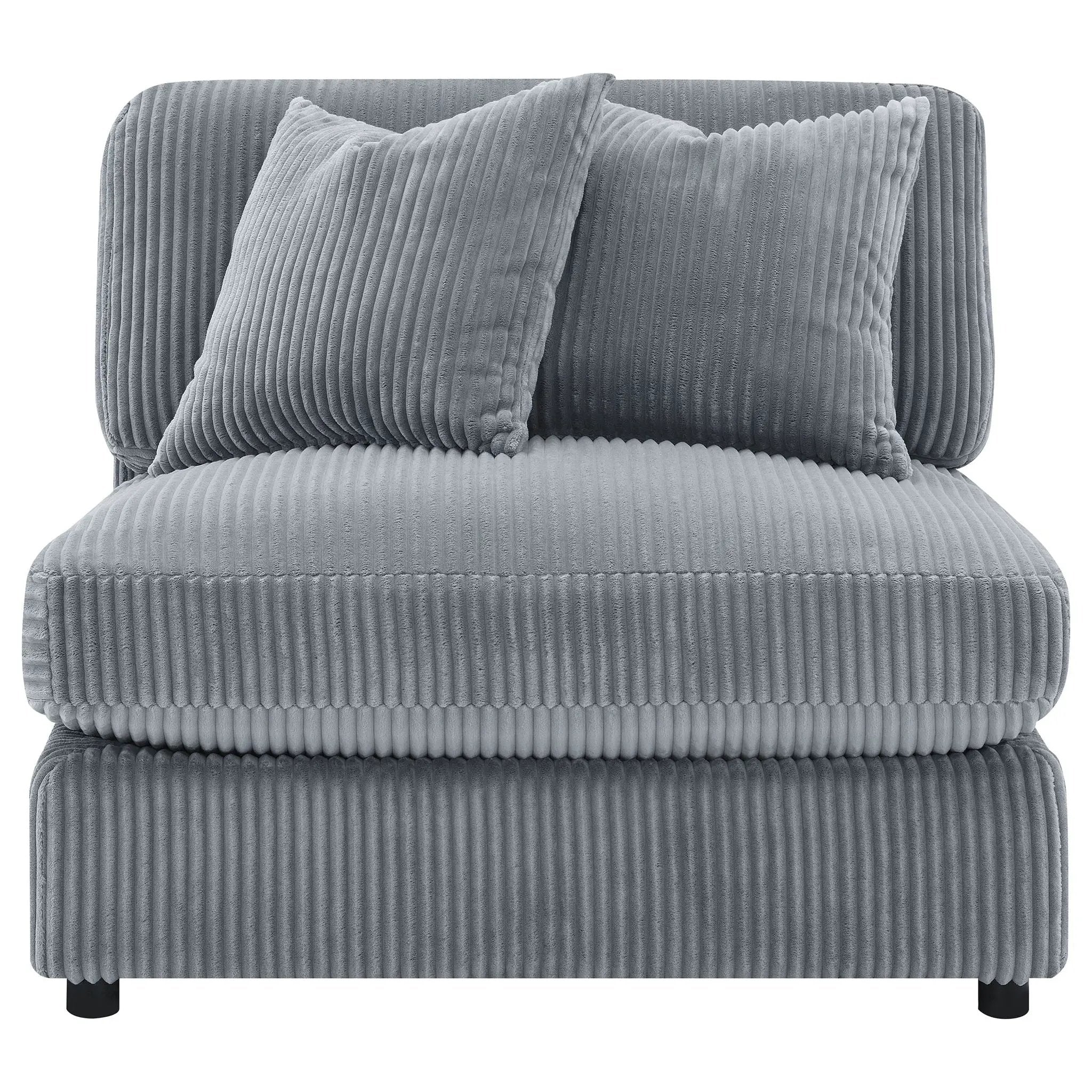 Cassidy - Upholstered Sectional Sofa With Reversible Cushions