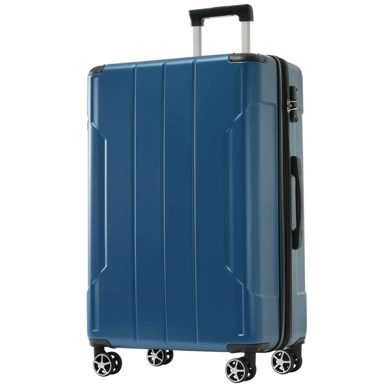 Hardshell Luggage Sets 6 Piece Suitcase Set Blue by HouseOfZazla