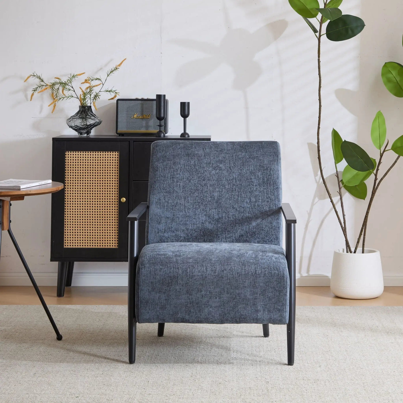 Modern Lounge Chair With Upholstery by HouseOfZazla