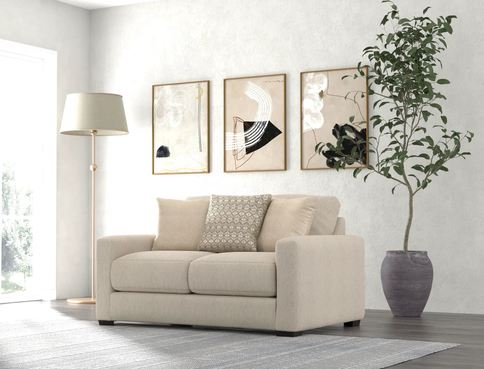 Hyde Park - Loveseat by Unique Piece Furniture