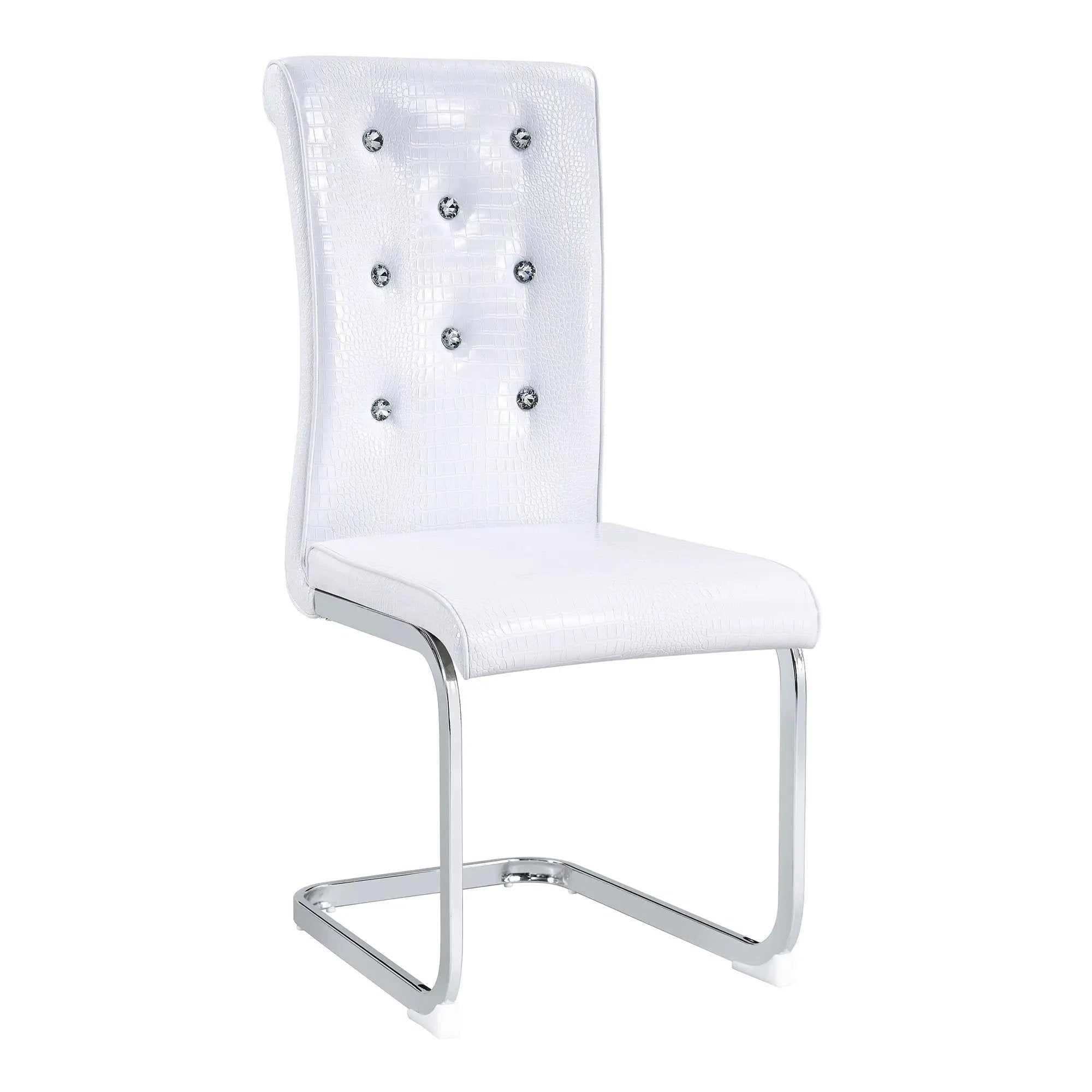 Elegant Design Upholstered Dining Chairs by Unique Piece Furniture