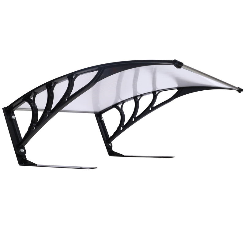 Weather Resistant Polycarbonate Canopy Outdoor Shade Cover For Robotic Lawn Mowers - Black by Unique Piece Furniture