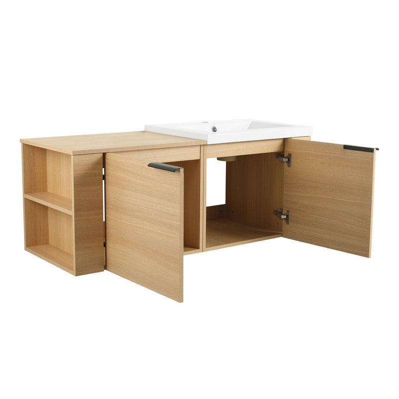 Modern Bathroom Vanity Sink Combo With Spacious Storage