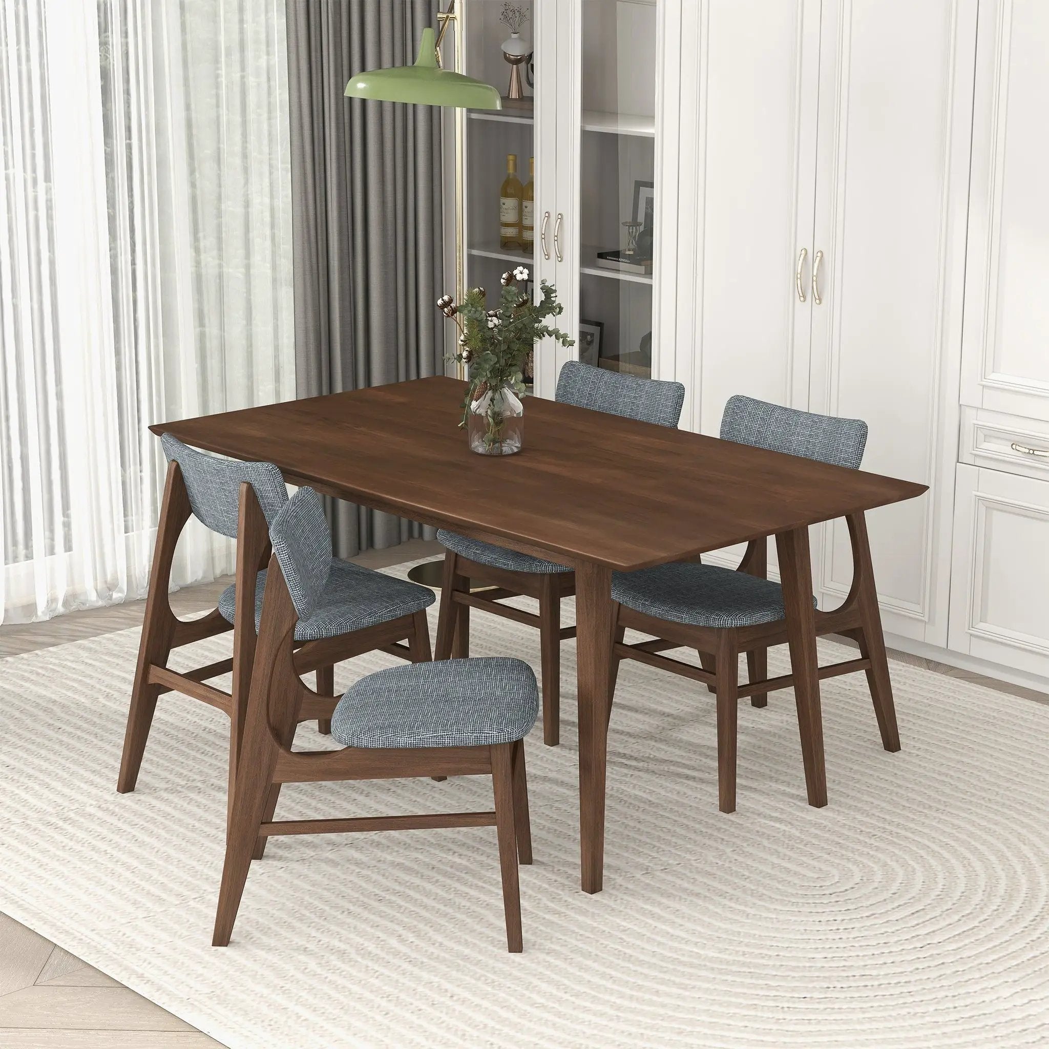 Levi - Modern Style Rectangular Dining Kitchen Table by Unique Piece Furniture