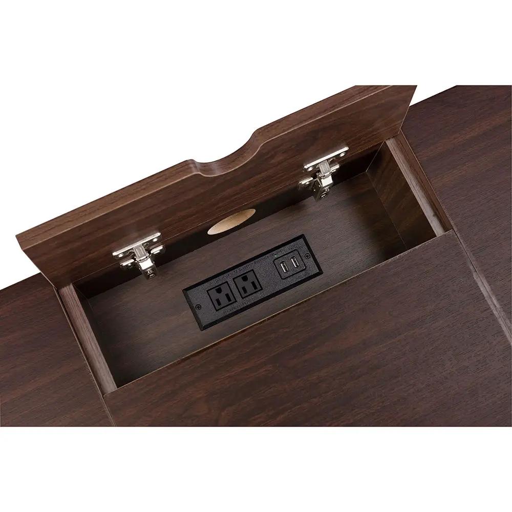 Verster - Writing Desk With USB by Unique Piece Furniture