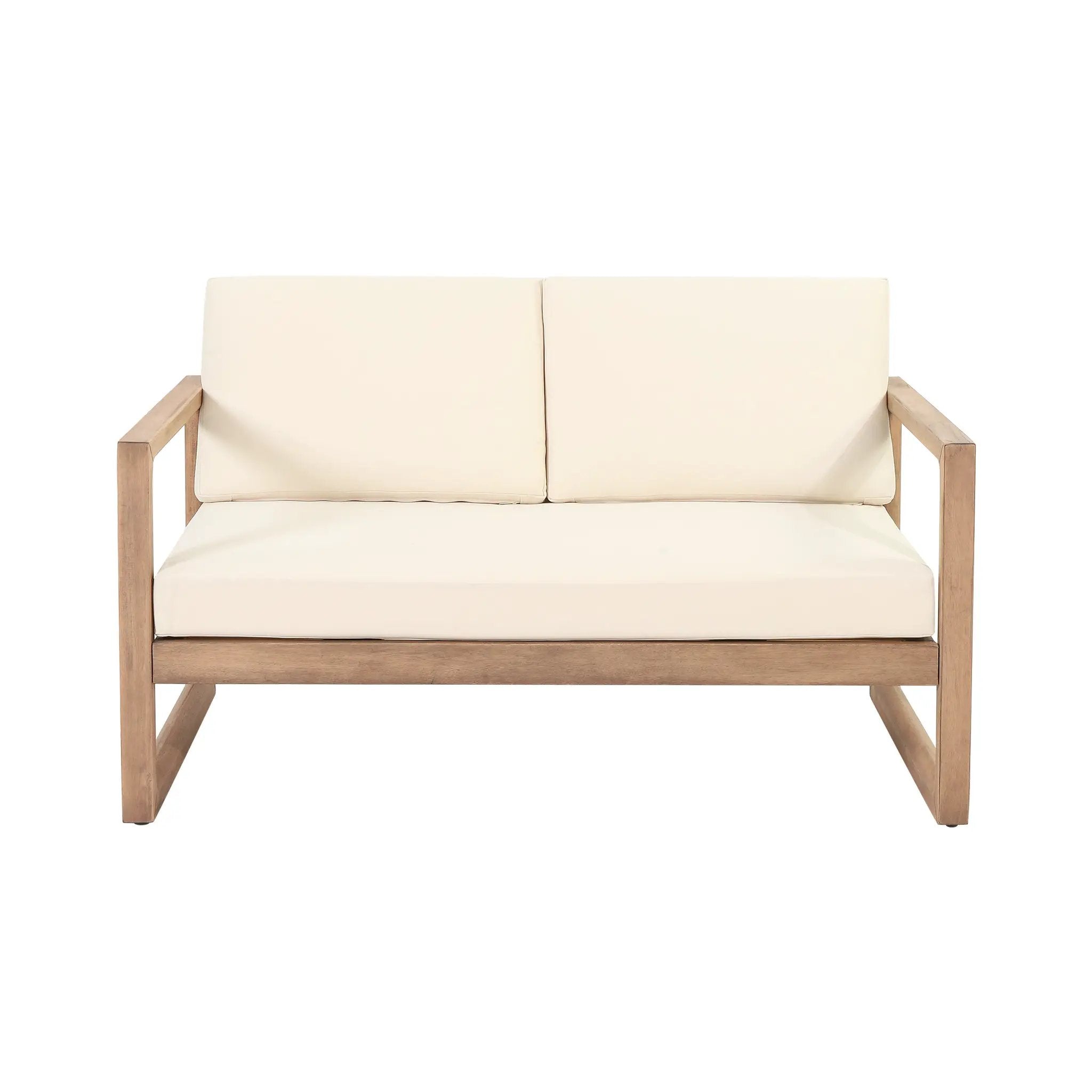 4-Pieces Acacia Wood Patio Furniture Set by HouseOfZazla