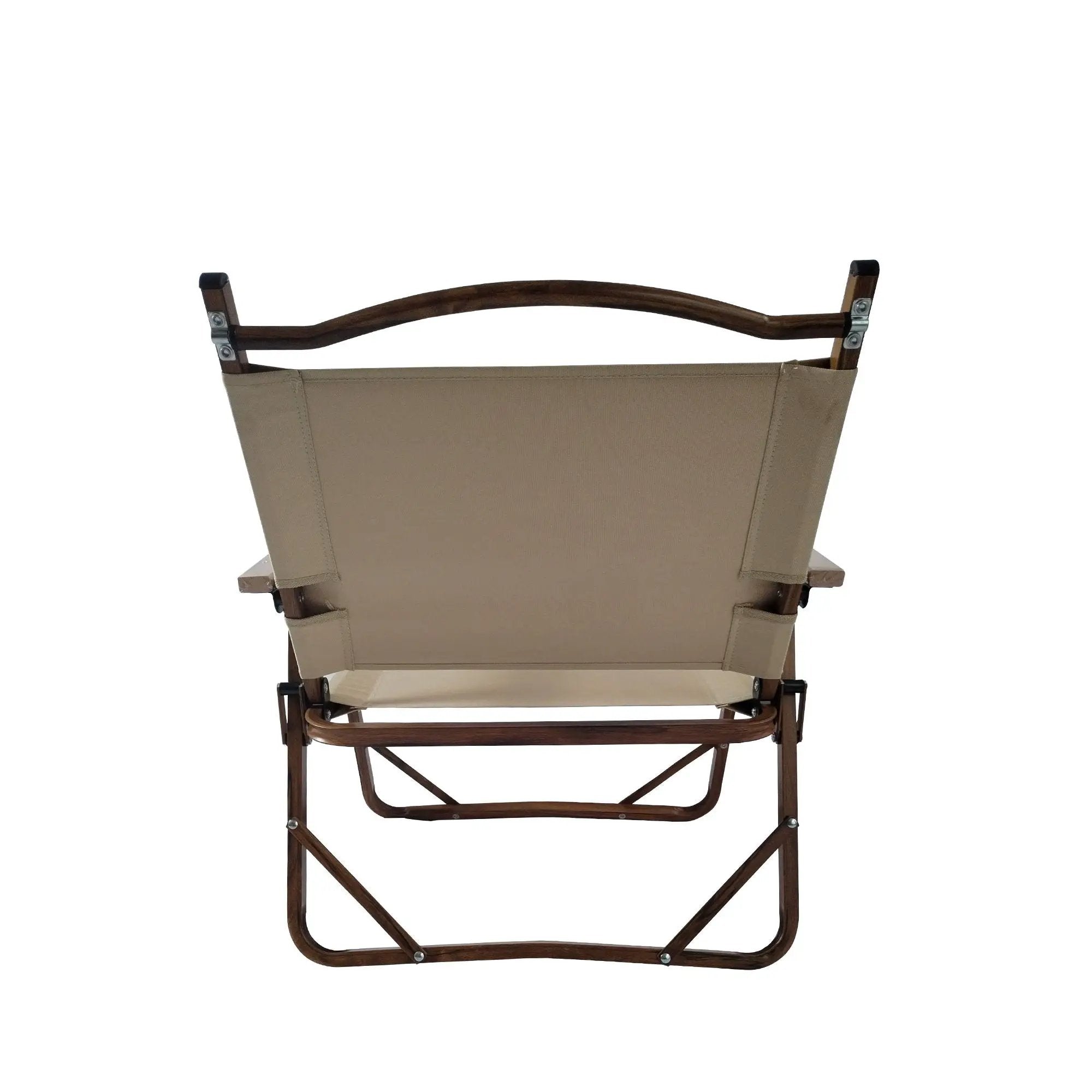 Comfy Foldable And Portable Chair With Armrests, Indoor And Outdoor (Set of 4) - Brown by Unique Piece Furniture