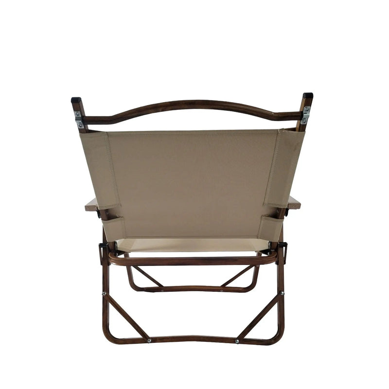 Comfy Foldable And Portable Chair With Armrests, Indoor And Outdoor (Set of 4) - Brown by Unique Piece Furniture