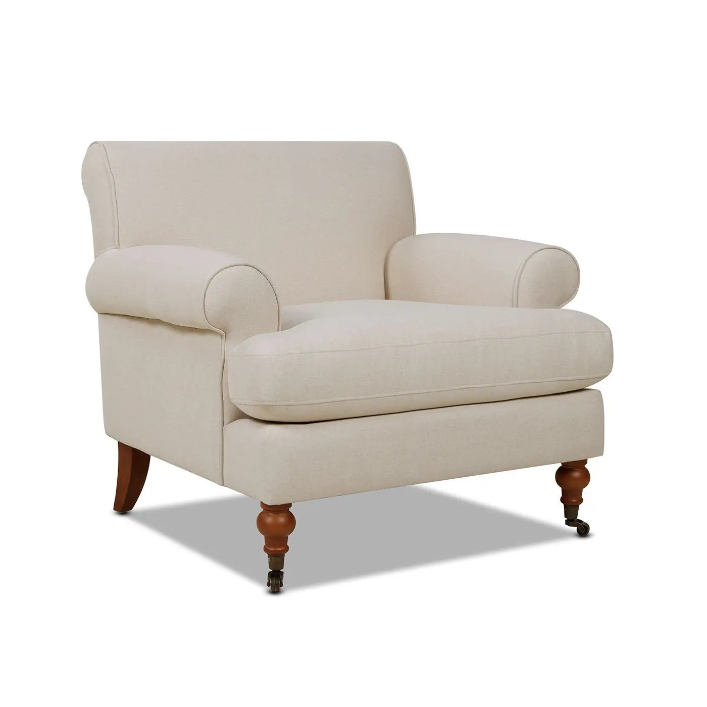 Alana Lawson - Accent Arm Chair With Casters by HouseOfZazla