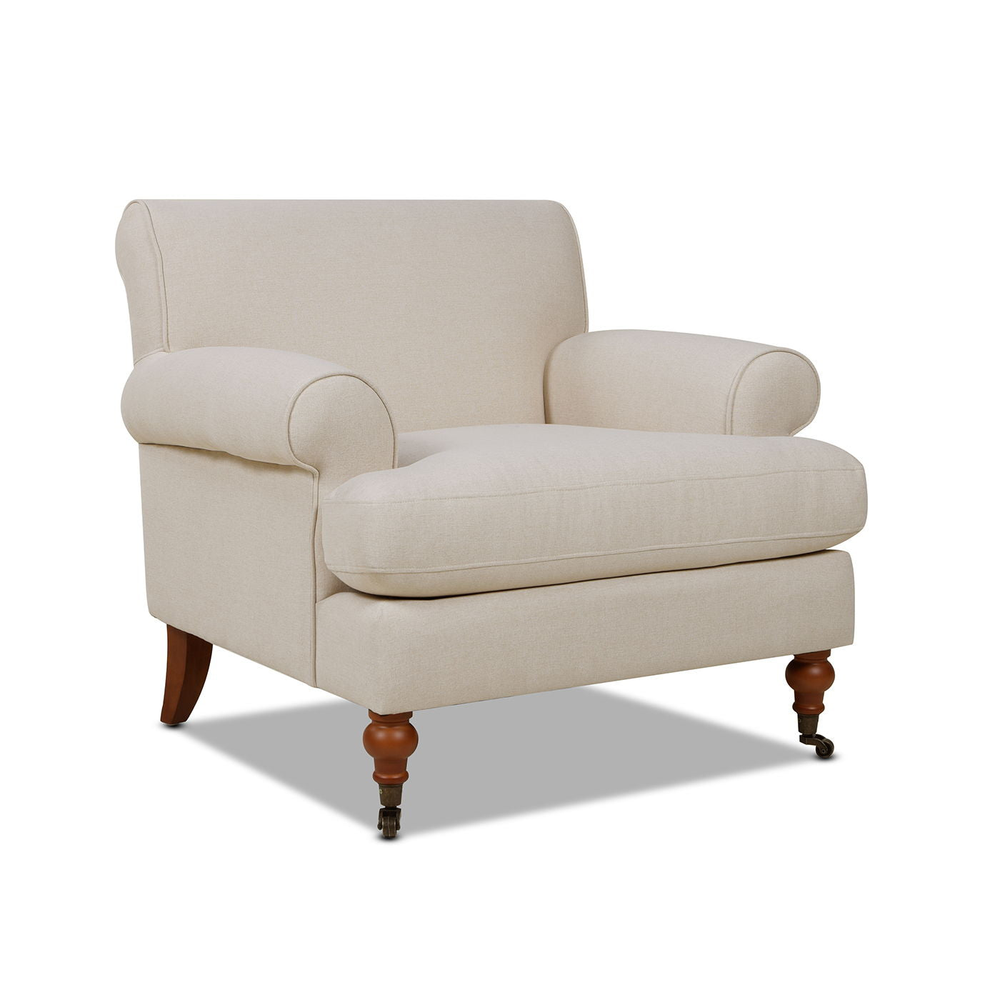 Alana Lawson - Accent Arm Chair With Casters by HouseOfZazla