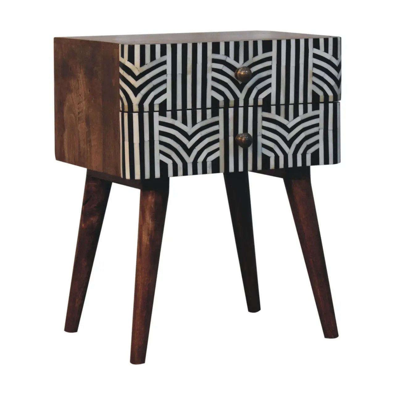 Edessa Bone Inlay Bedside by HouseOfZazla
