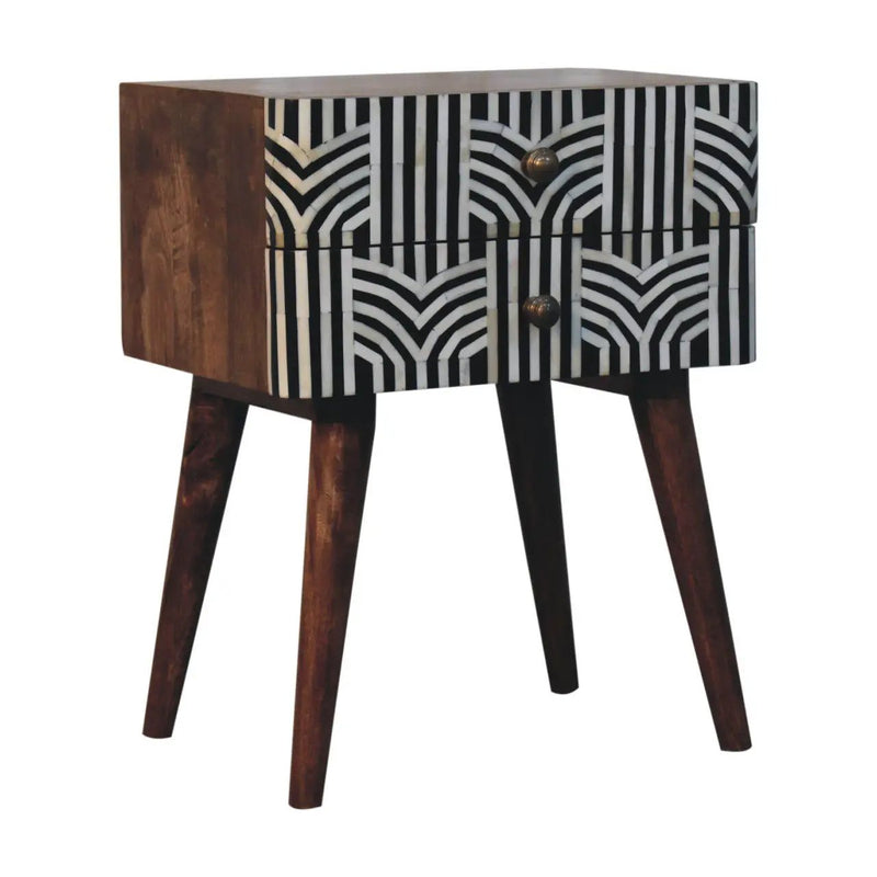 Edessa Bone Inlay Bedside by HouseOfZazla