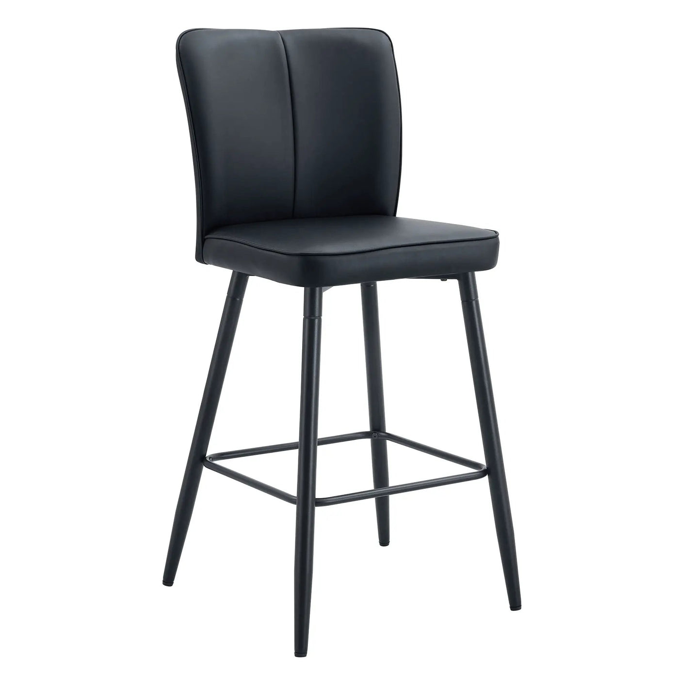 Modern Style Chair With Sleek Backrest Design (Set of 2) by HouseOfZazla