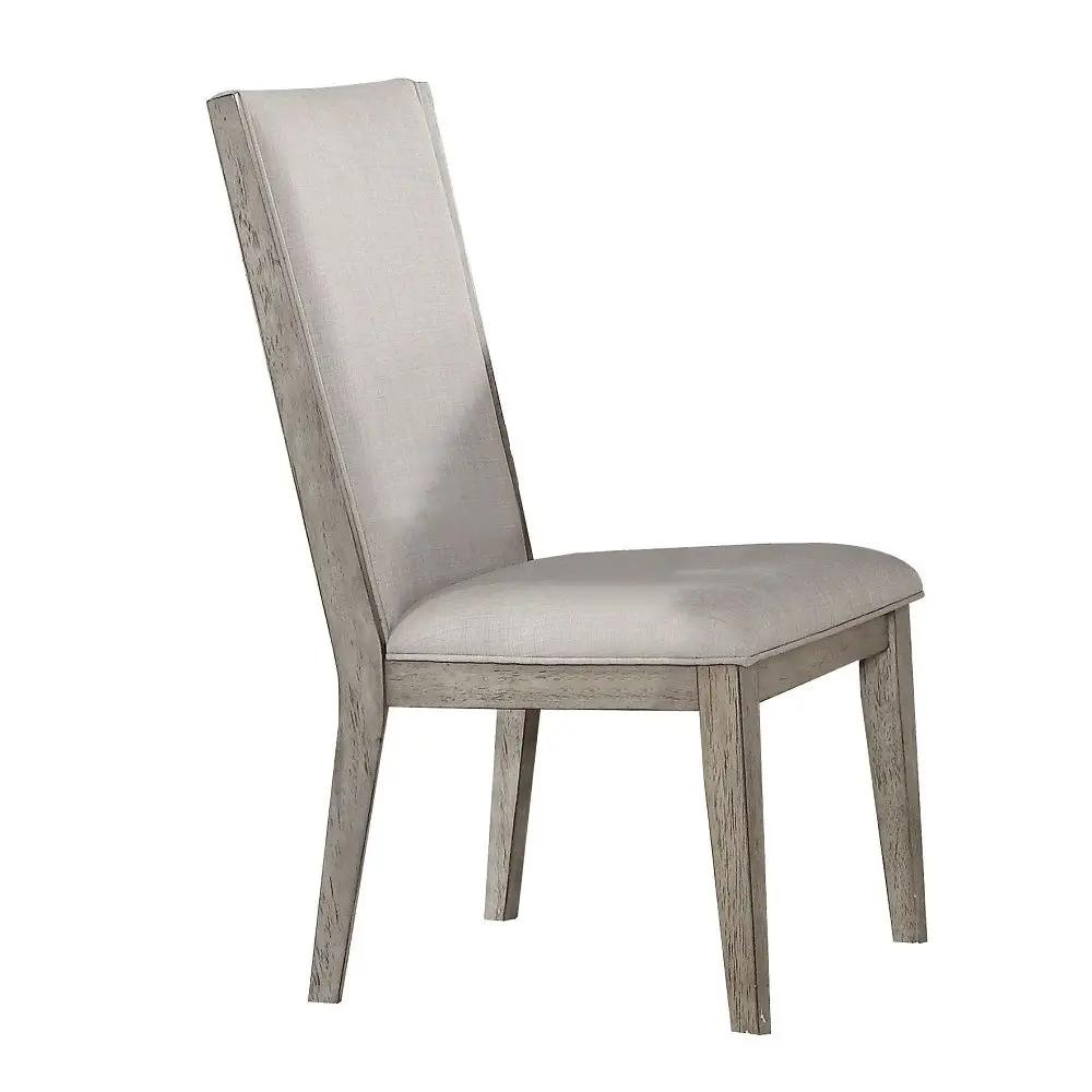 Rocky - Side Chair (Set of 2) - Fabric & Gray Oak by Unique Piece Furniture