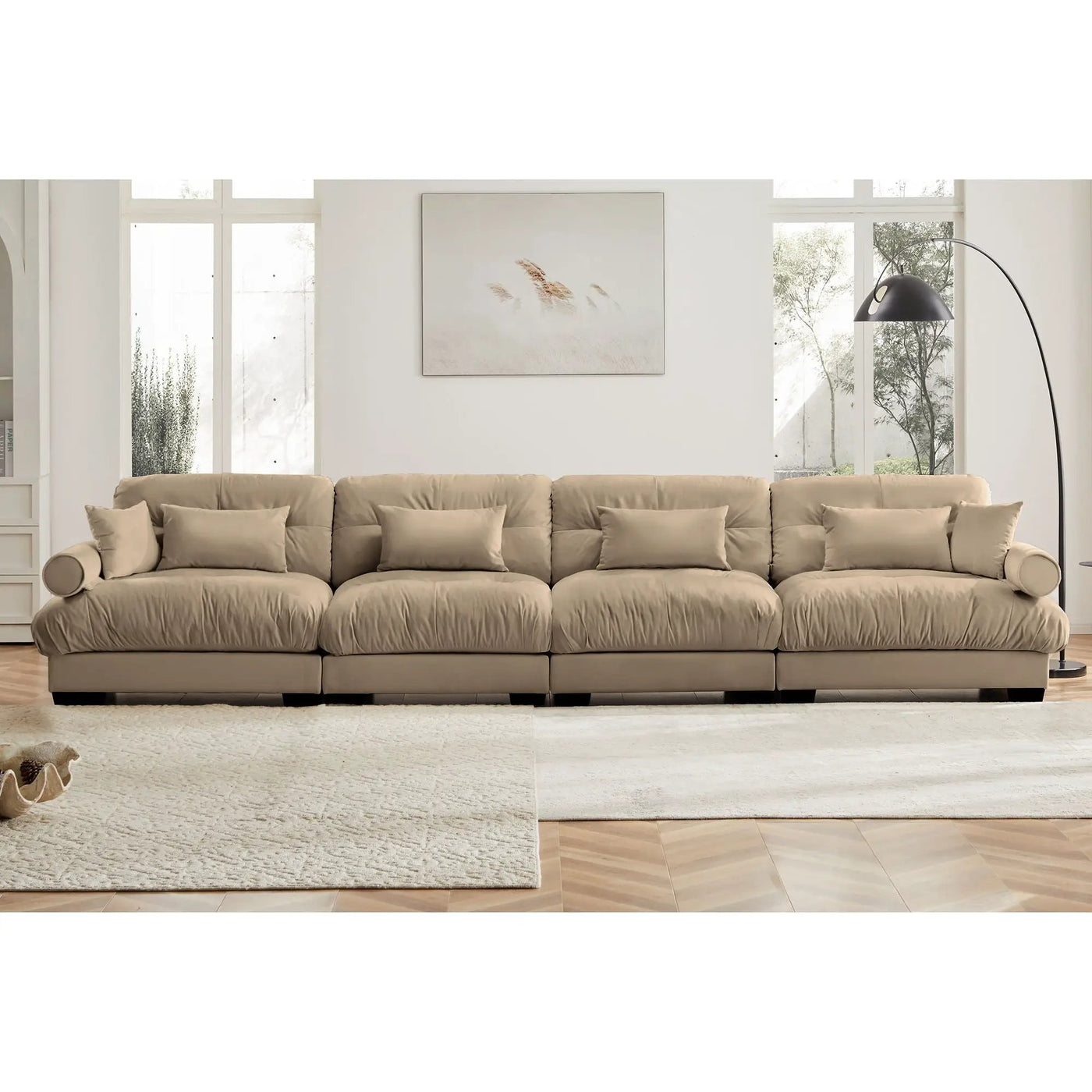 Super Comfort Oversized Modular Sectional Sofa by Unique Piece Furniture