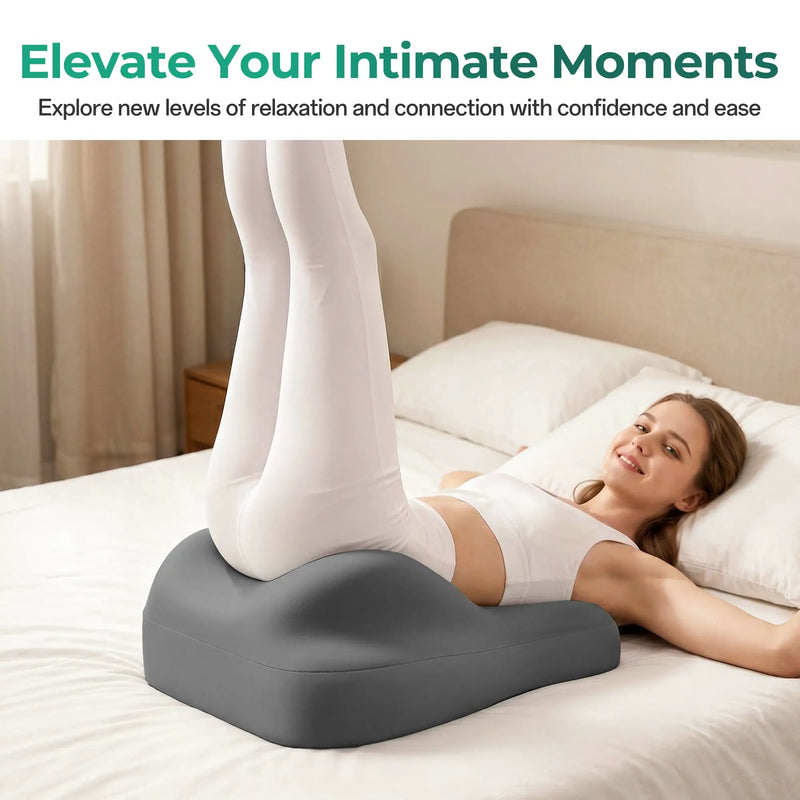 27° Ergonomic Memory Foam Support Pillow for Couples by HouseOfZazla