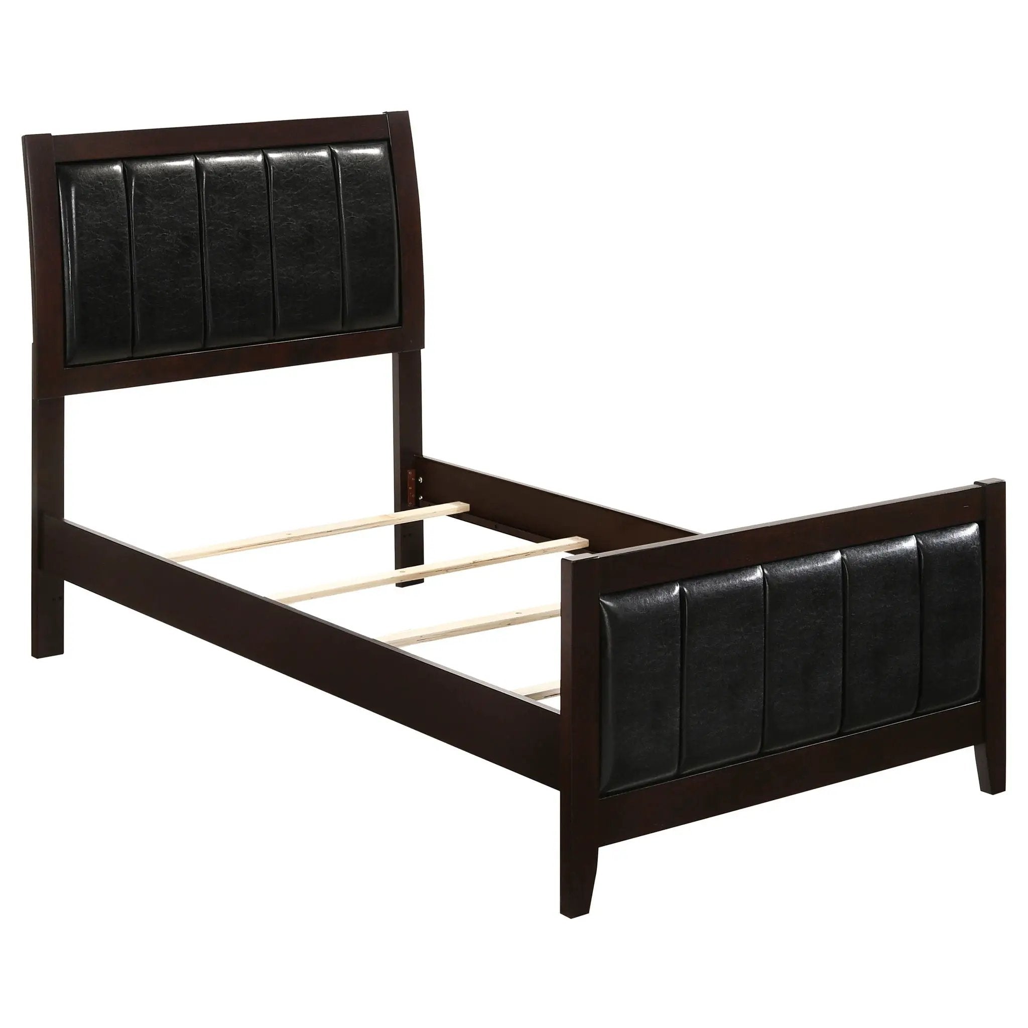 Carlton 5-piece Twin Bedroom Set Cappuccino by Unique Piece Furniture