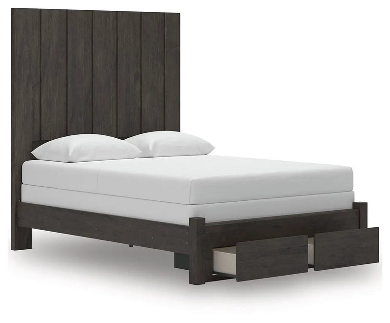 Fraluna - Panel Storage Bed by Unique Piece Furniture
