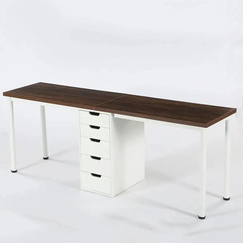 Two Person Computer Desk, Workstation by HouseOfZazla