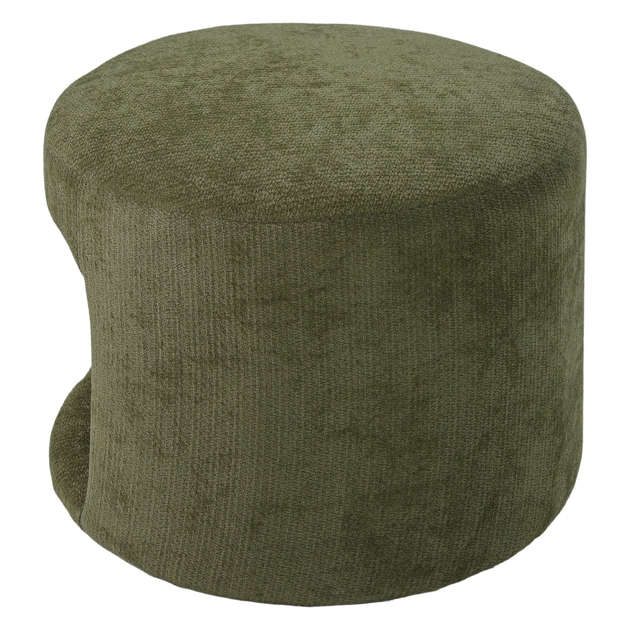 Green Pet Friendly Ottoman with Removable Pet Cushion and Hidden Pet Nook by HouseOfZazla
