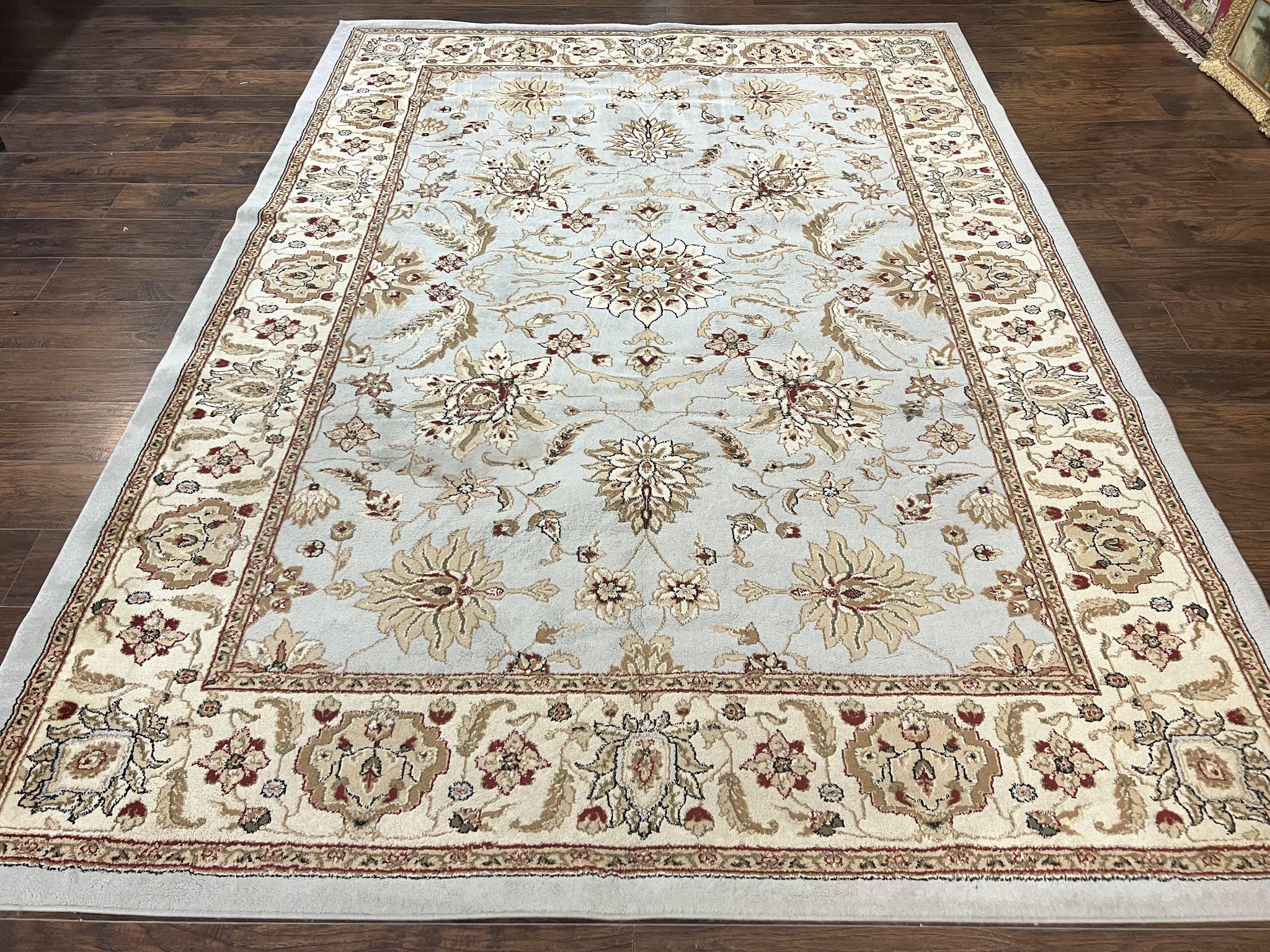 Safavieh Rug 8x11, Lyndhurst Collection, Indoor Outdoor Rug, Floral Allover Oriental Carpet by Jewel Rugs