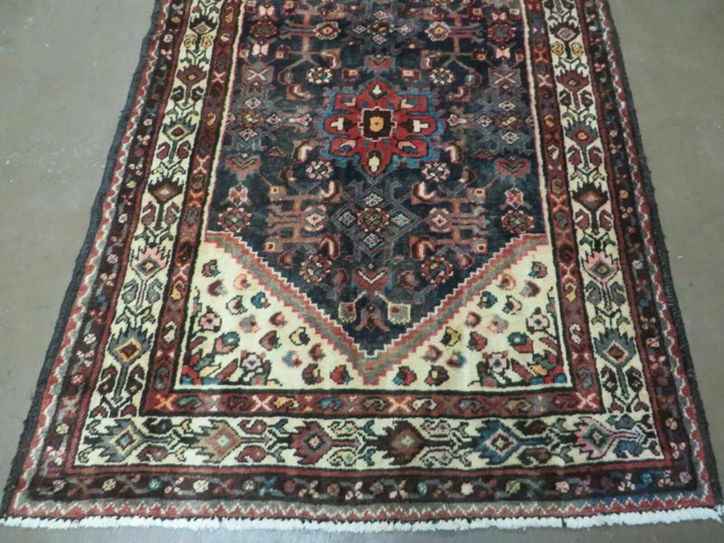 3' 6" X 10' 3" Antique Handmade Turkish Wool Runner Rug by Jewel Rugs