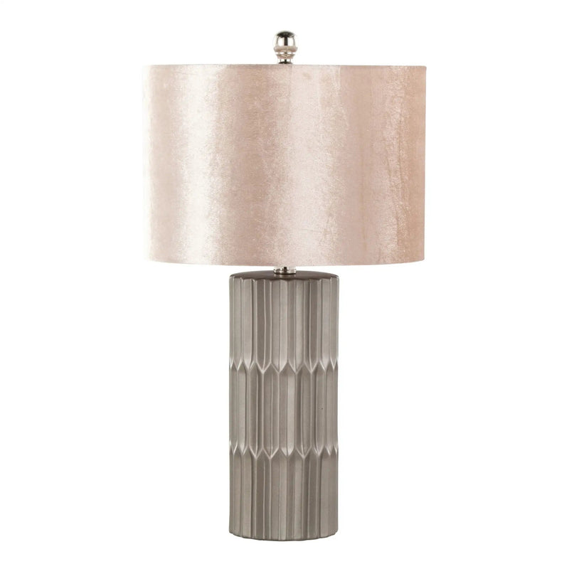 Tania - Contemporary Table Lamp - Brown / Metallic Brown / Champagne by HouseOfZazla