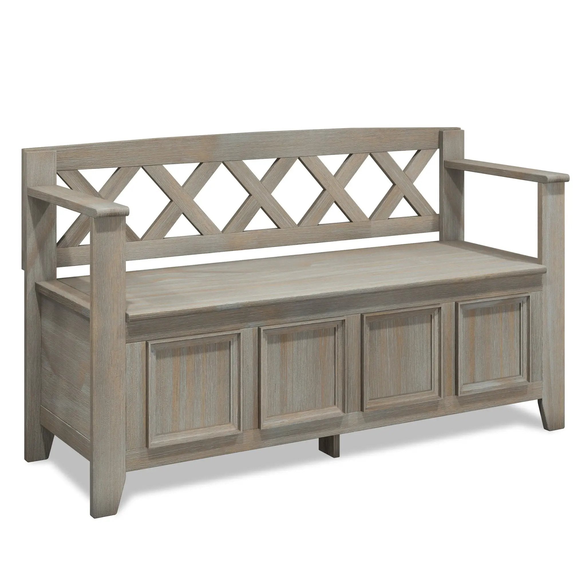 Amherst - Handcrafted Entryway Storage Bench by Unique Piece Furniture