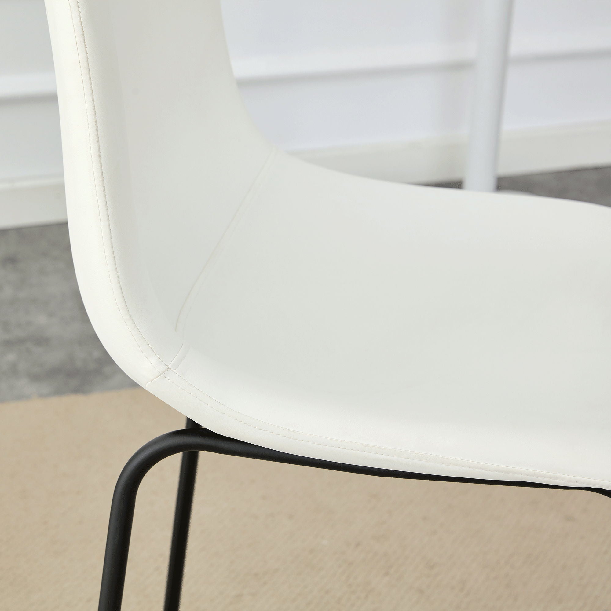 Retro Bar Chairs, Comfortable Stools (Set of 2) by HouseOfZazla