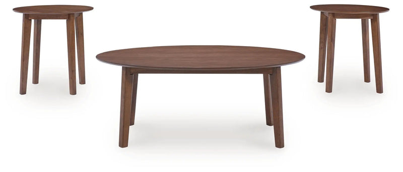 Gordonay - Occasional Table Set (Set of 3) - Brown by Unique Piece Furniture