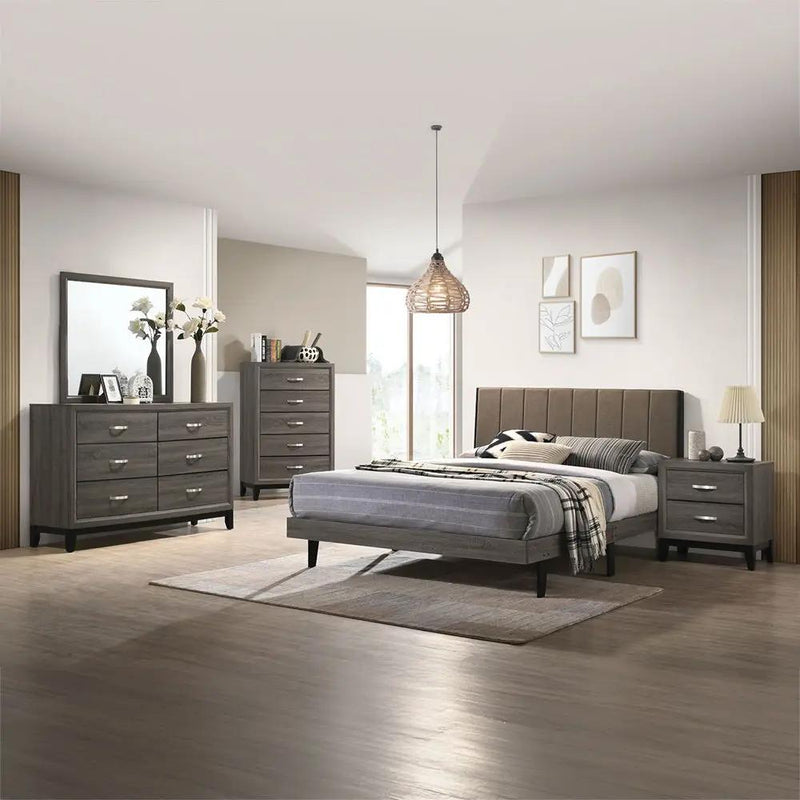 Valdemar - Dresser - Weathered Gray by Unique Piece Furniture