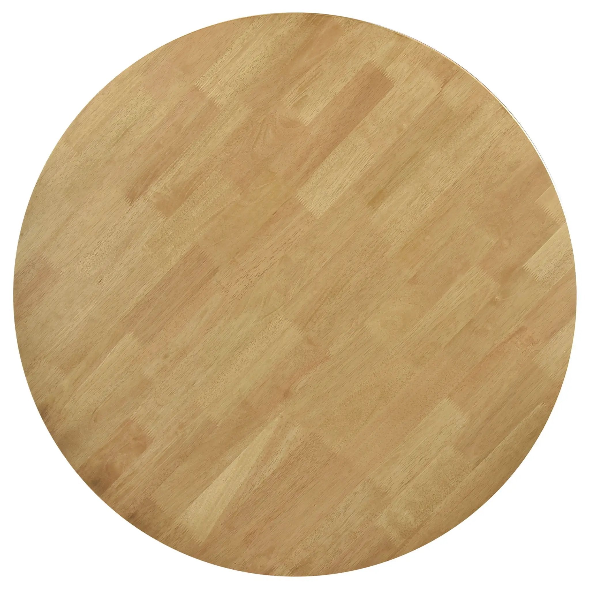 Elowen 5-piece Round Solid Wood Dining Set Light Walnut by Unique Piece Furniture