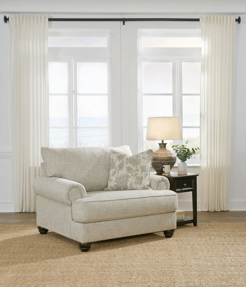 Asanti - Chair and a Half - Fog by Unique Piece Furniture