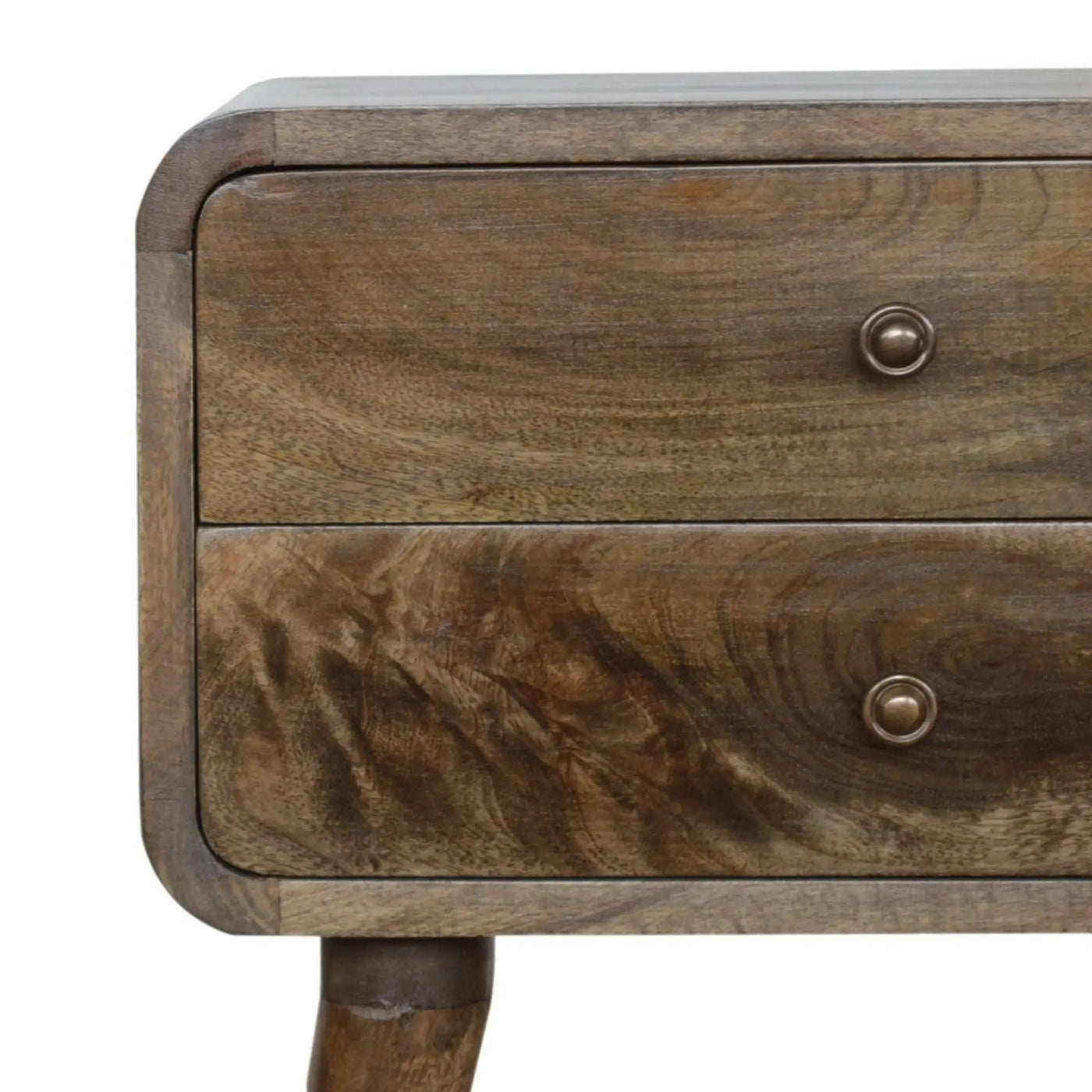 Curved Nightstand by Unique Piece Furniture