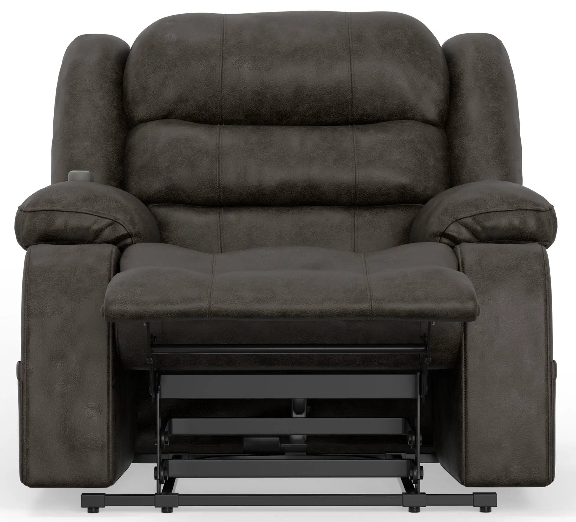 Tucker - Power Lift Recliner With Heat & Massage - Steel by Unique Piece Furniture