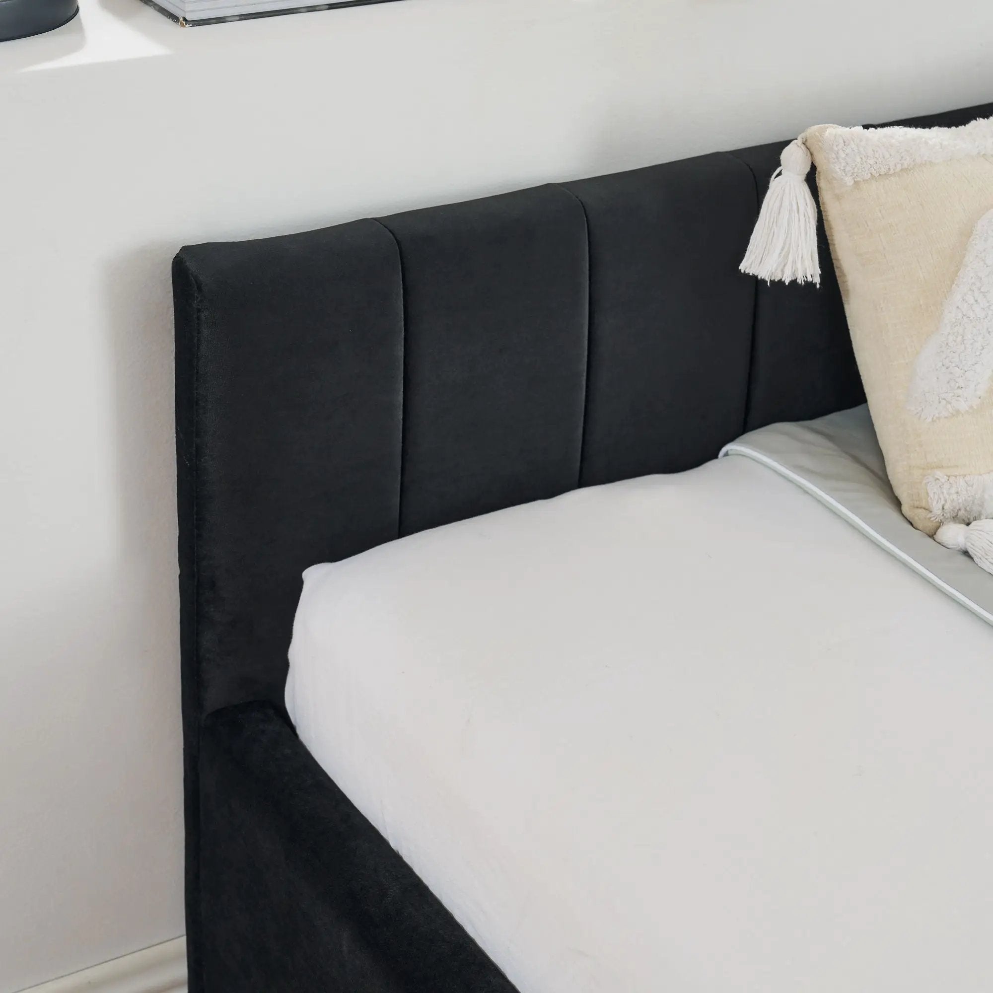 Upholstered Tufted Daybed Frame With Storage Drawers by HouseOfZazla