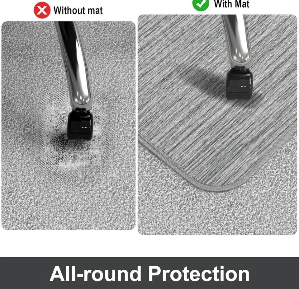 New Perfect for Carpet Floors: Protect Your Floor from Scratches and dust of Any Kind with This Perfect Chair mat for Carpeted Floors. The Office by Selzalot