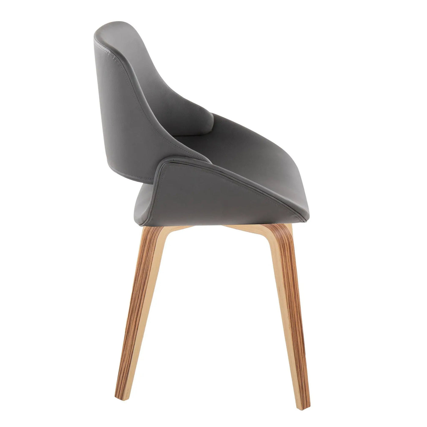 Fabrico - Mid Century, Modern Dining Chair (Set of 2) by HouseOfZazla