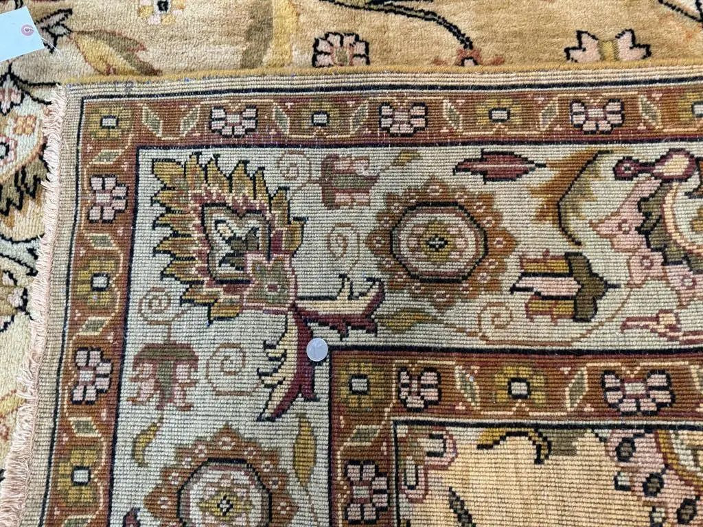 Turkish Oushak Rug 8x10, Vintage Wool Carpet by Jewel Rugs