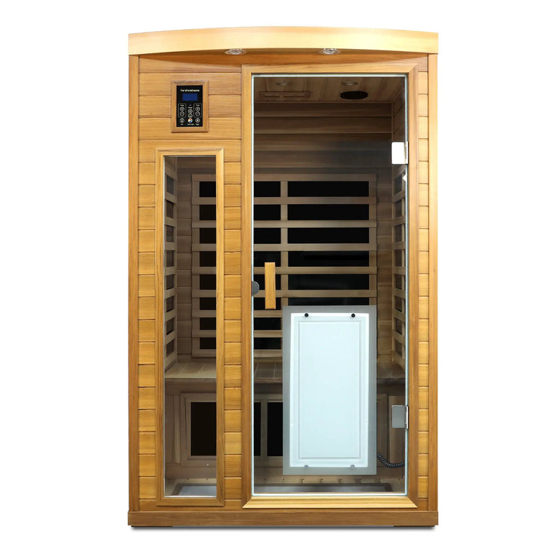 Low EMF Two Person Far Infrared Sauna by HouseOfZazla